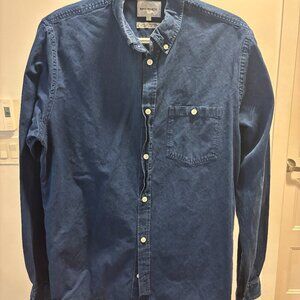 Norse Projects Anton Denim Shirt - Size L (fits like M)